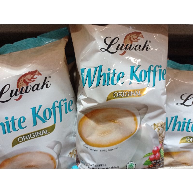 

LUWAK WHITE COFFEE BAG 200gr