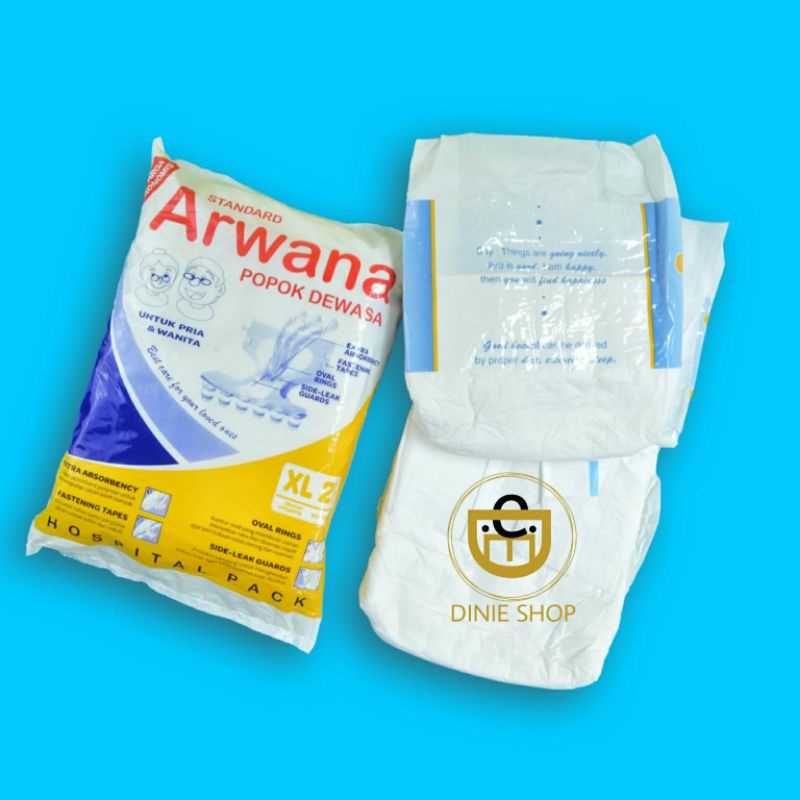 Arwana Popok dewasa type Perekat size XL