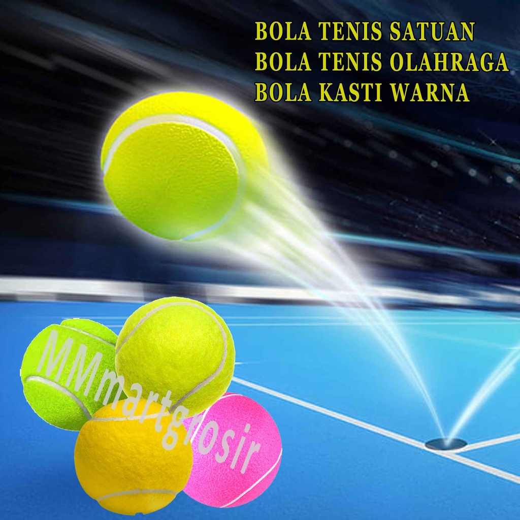 Bola Tenis Satuan / Bola Tenis Kasti / Bola Tenis Olahraga / Bola Kecil