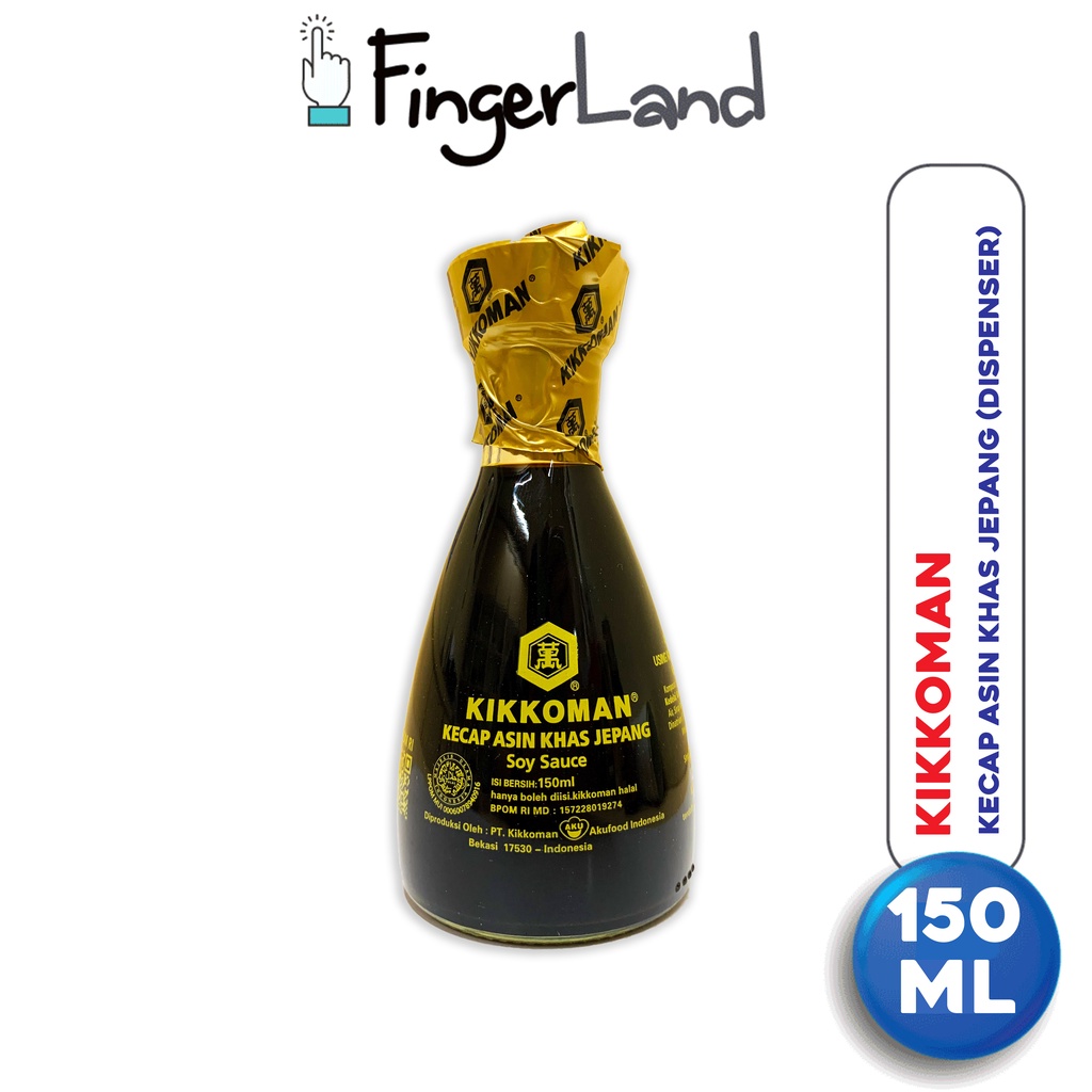 

KIKKOMAN Soy Sauce All Purpose Seasoning (Dispenser) 150 ml Kecap Asin