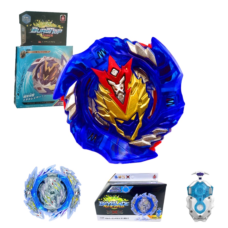 Db Beyblade Sembur B189 B104 Tombak Suci Bersalah. Kr. Mds-2 Handle Launcher Dengan