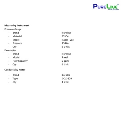 Mesin RO Reverse Osmosis 1500Gpd