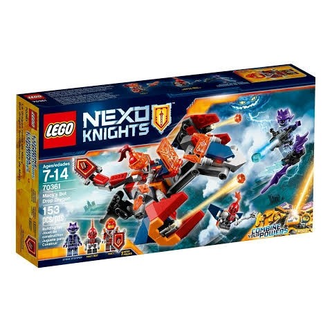 Lego Nexo Knights 70361 Macy's Bot Drop Dragon