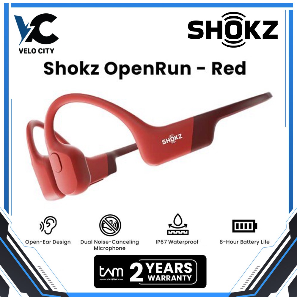 Shokz OpenRun Open Ear Sport Headphone - Garani Resmi