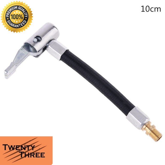 Angin Selang Adaptor Adapter Extension Extender Pompa Ban Mobil Motor Sepeda