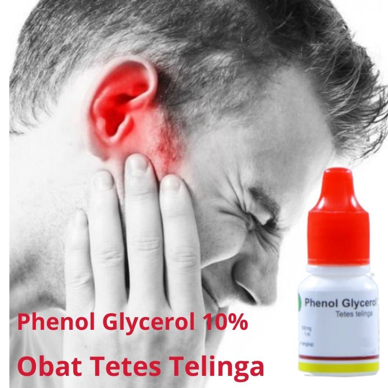 Phenol Glycerol 10% Cairan Pembersih Kotoran Kuping Telinga Anak Bayi Obat Tetes Telinga Anak Kotora