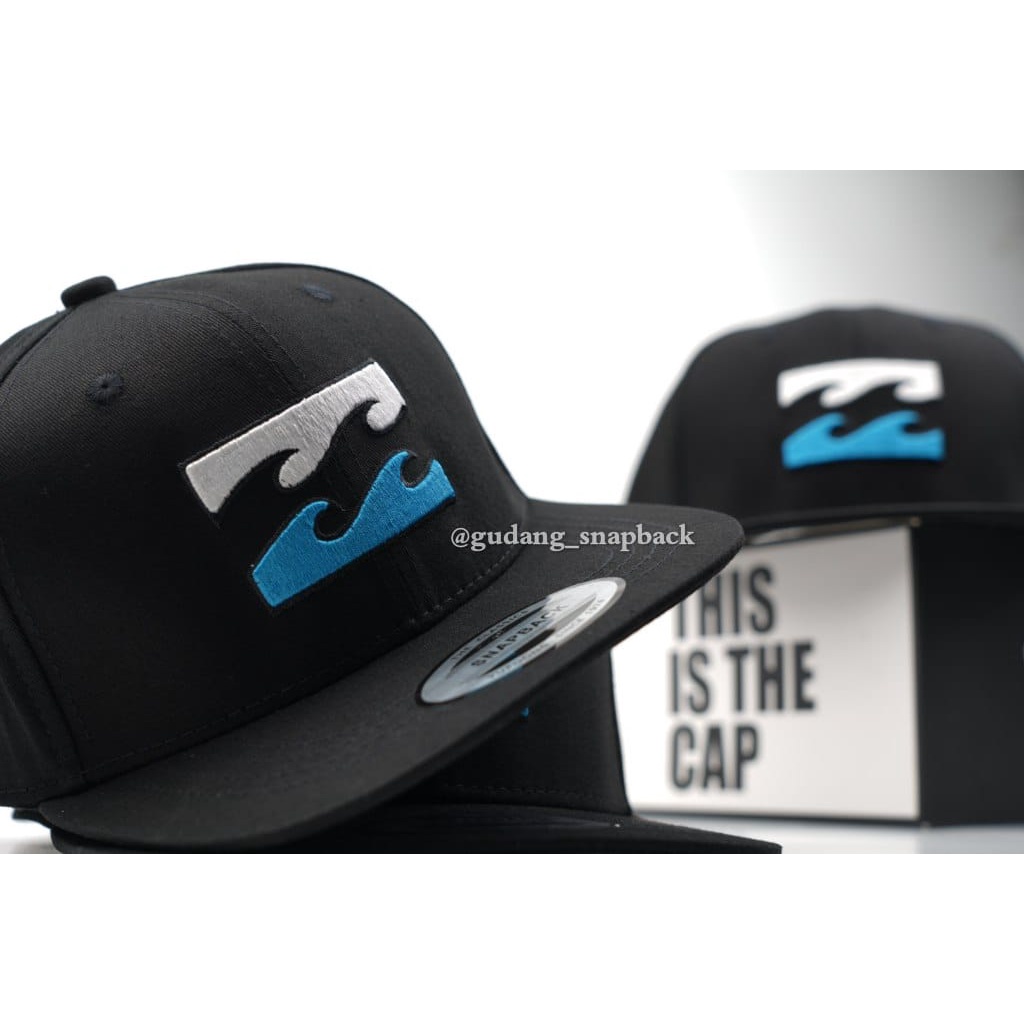 Topi Snapback Original Import  Billabong Baseball Cap Distro Unisex Pria Wanita Premium