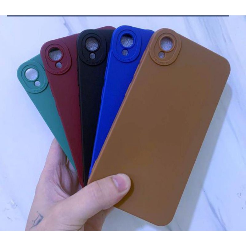 SOFTCASE MACARON PROCAMERA VIVO Y91C/Y1S CASE PELINDUNG CAMERA