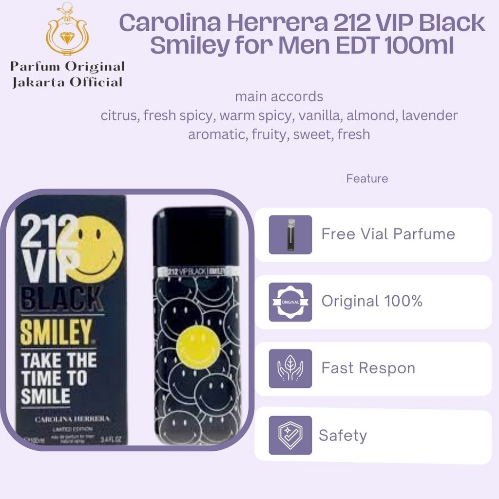 Parfum Parfume Perfume Asli Perawatan Kecantikan Original Import Branded Pria Laki Laki Cowok CH Car