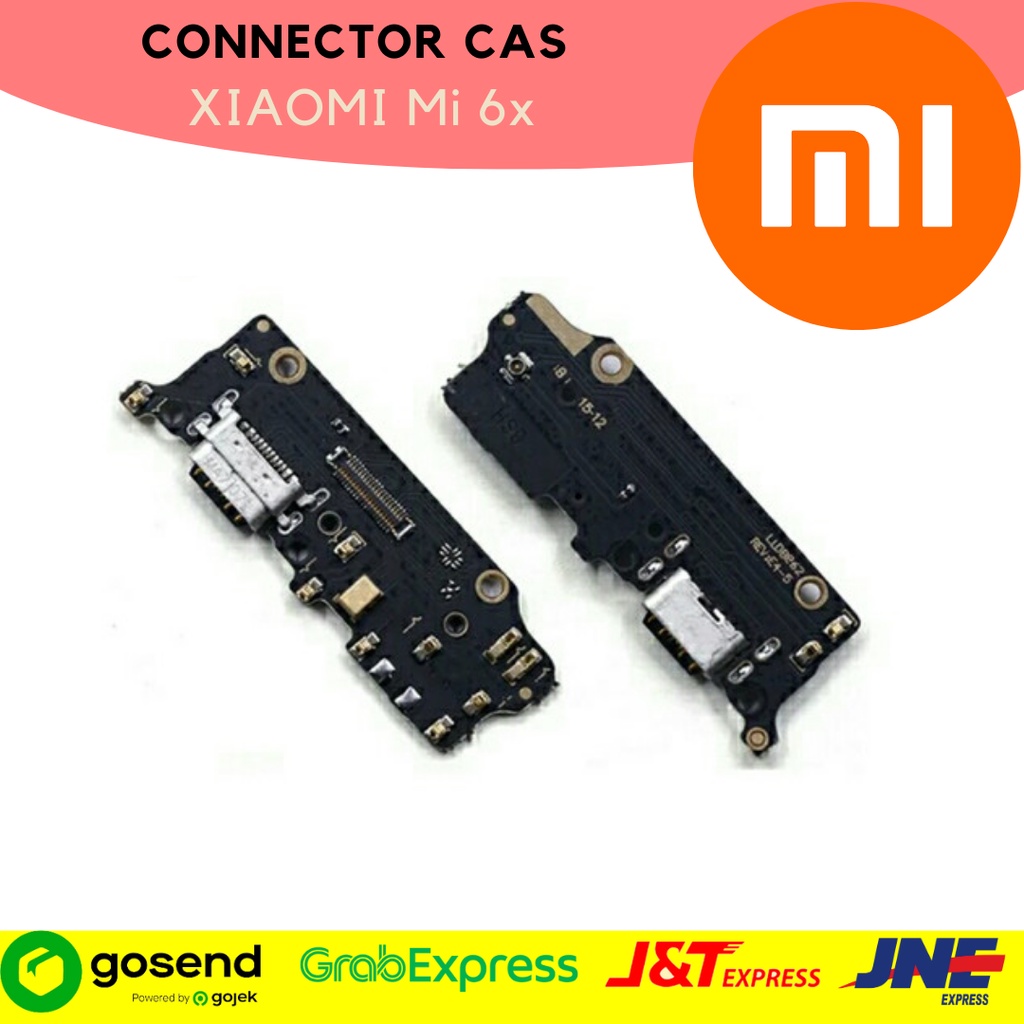 Konektor colokan cas Xiaomi Mi 6x bergaransi