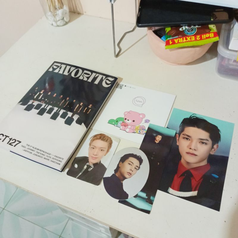 ALBUM NCT 127 FAVORITE FULL SET PC YUTA