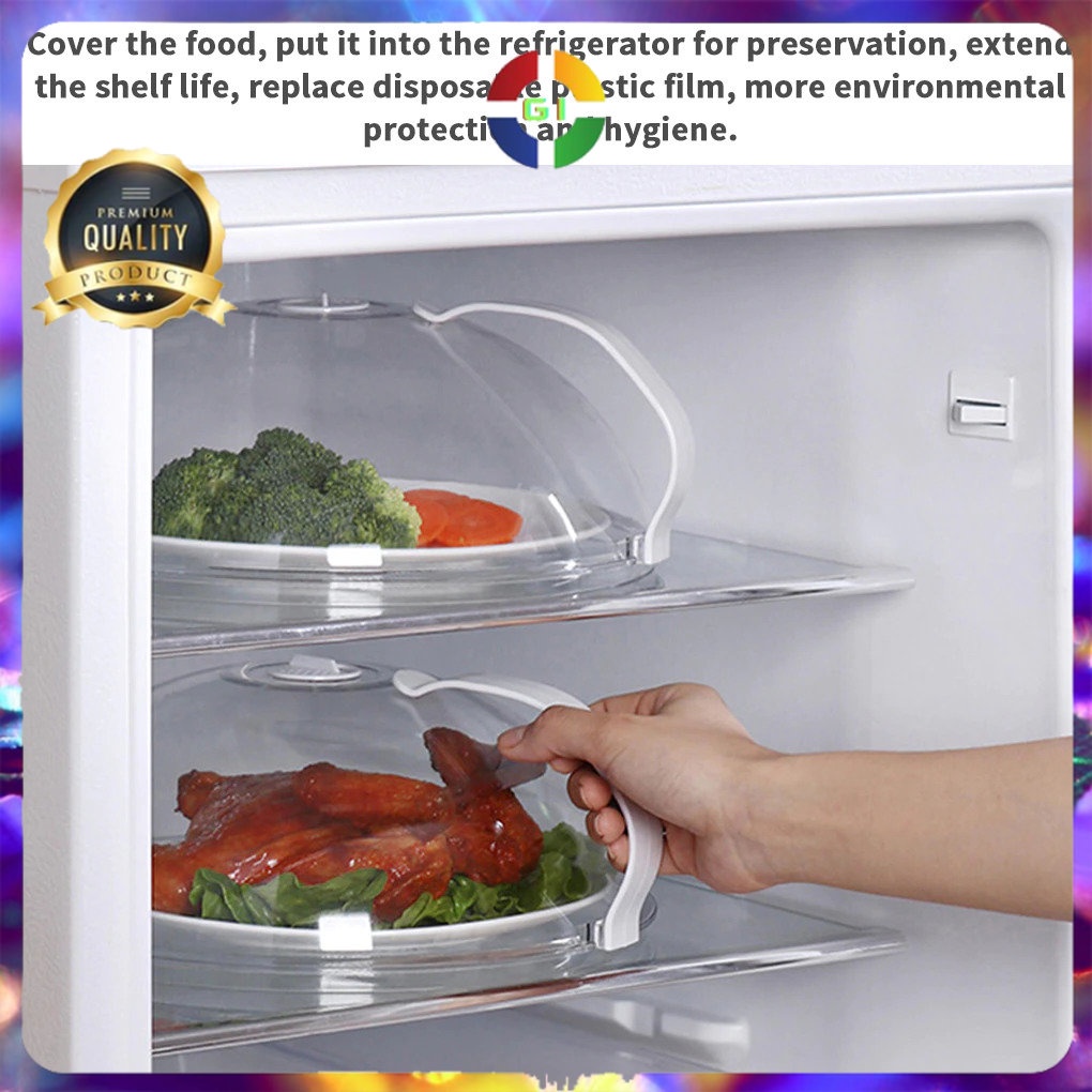 Cover Penutup Makan Microwave Dan Kulkas Transparent