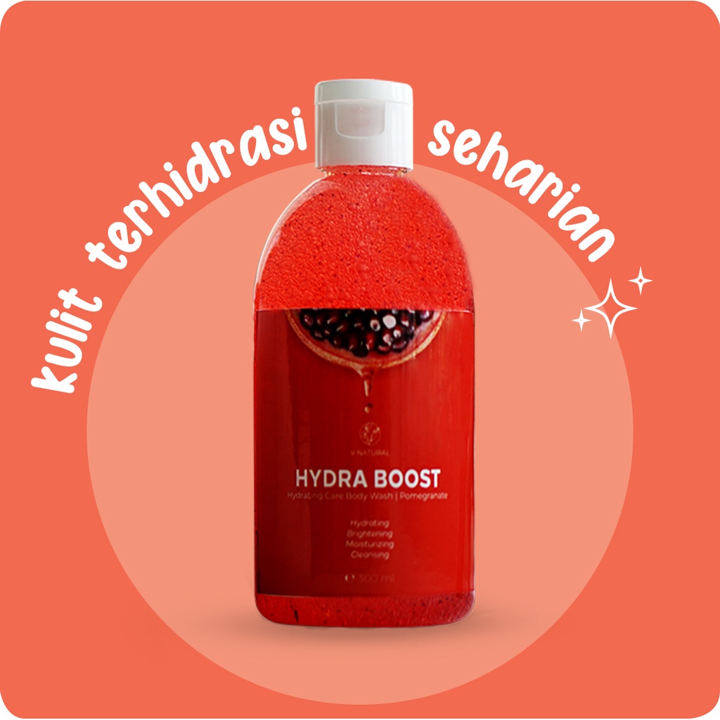V-Nat Sabun Mandi Hydra Boost 300ml