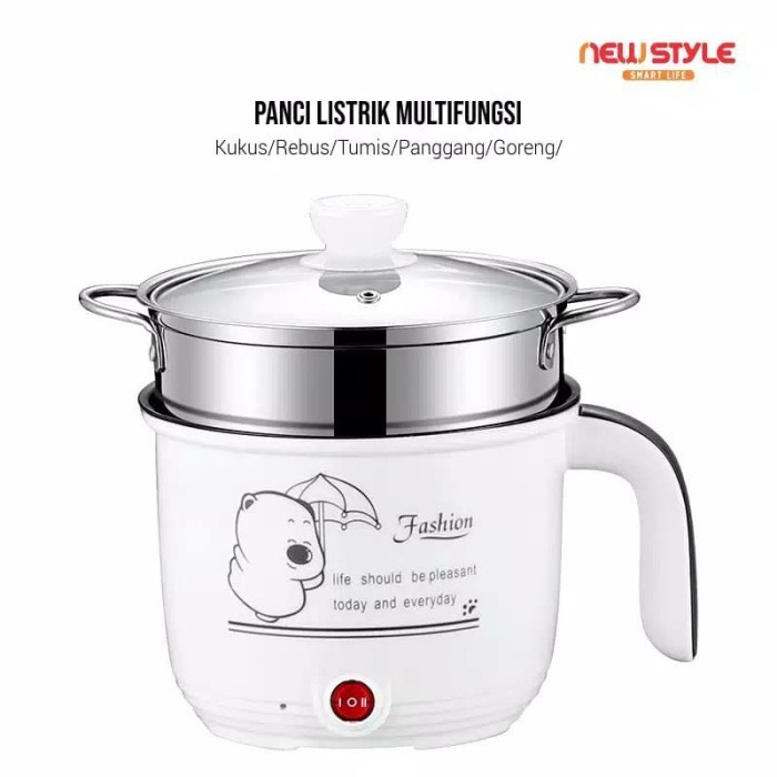 panci listrik Panci Listrik Serbaguna Multifungsi Elektrik(J4C0) Panci Listrik anti lengket Panci Li