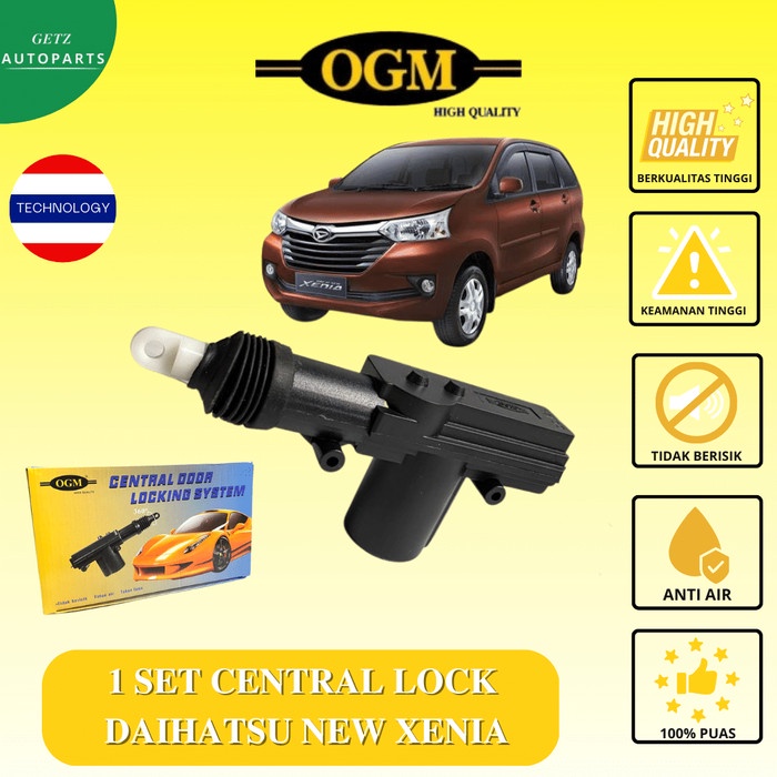 Central Lock Sentral Lock Central Door Lock System Centrallock Komplit 4 Pintu Kunci Mobil Daihatsu 