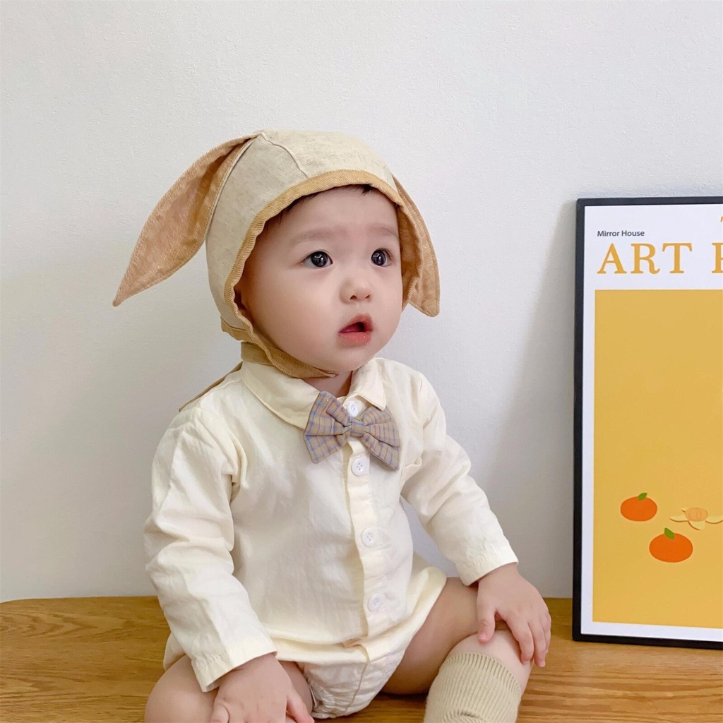 Jumper bayi anak laki laki Usia 1-2 Tahun Jumper Cream ala korea