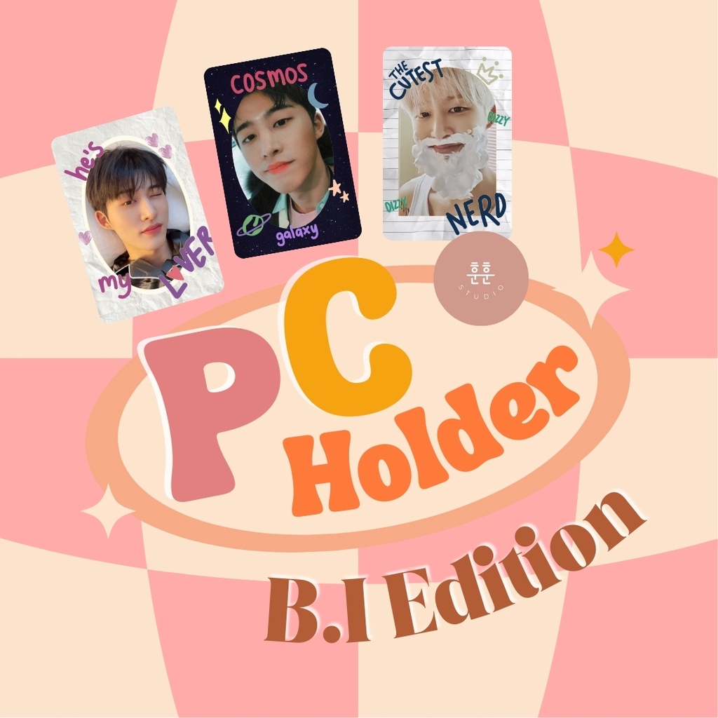 PC Holder B.I Edition (Photocard Holder Hanbin)