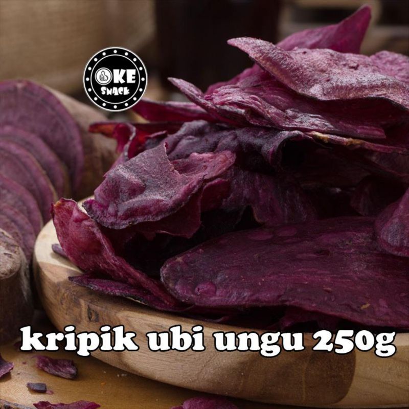 

Keripik Ubi Ungu Original Renyah Enak