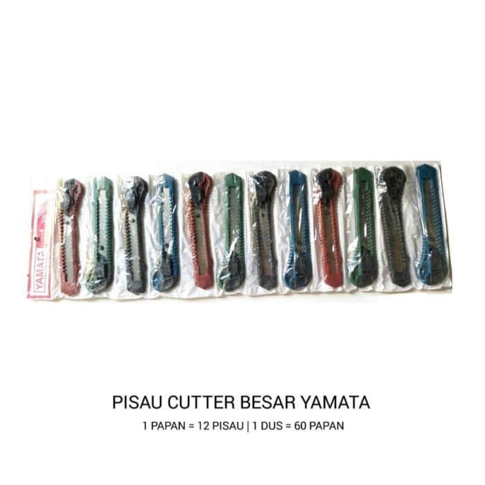 BMSH Cutter / Pisau Cutter / Piso Cutter Cuter Kater Besar Pemotong Dus