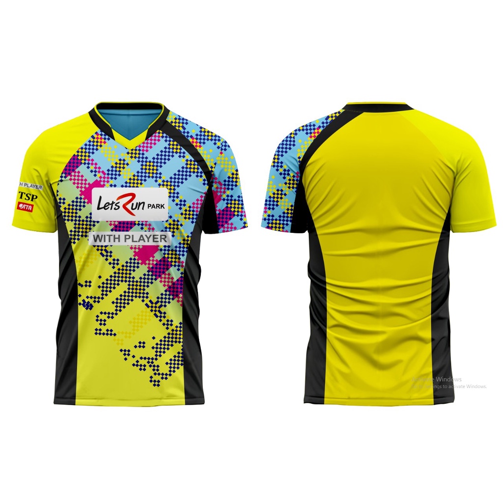 JERSEY FULL PRINTING / JERSEY CUSTOM OLAH RAGA / TENNIS MEJA /PINGPONG