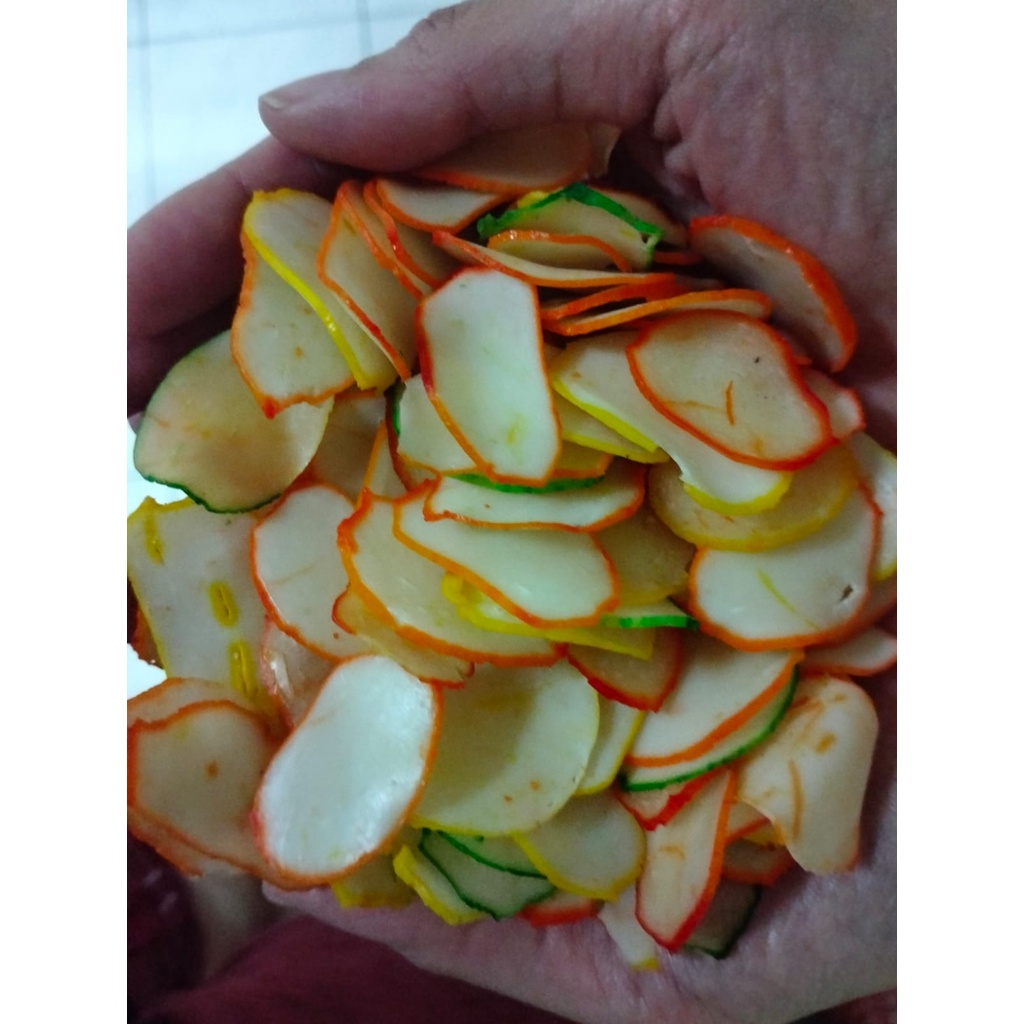 

Kerupuk Bawang Sariwangi Warna Warni Mentah Murah Enak 1Kg