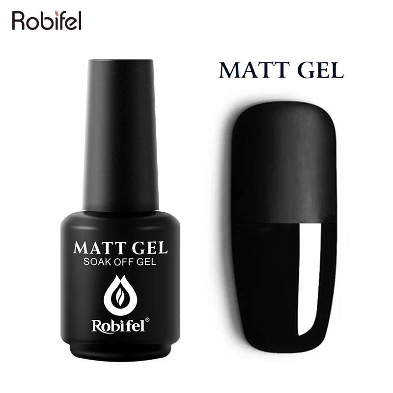 Robifel Base Coat &amp; Top Coat 15ml Made In Korea