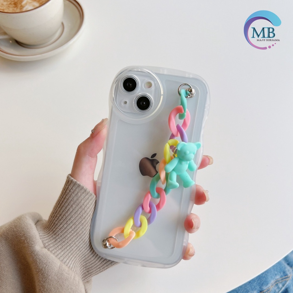 GC01 SOFTCASE GELOMBANG WAVE CLEAR RANTAI FOR OPPO A71 A74 A95 F19 A8 A31 A83 F1S A59 F5 YOUTH F7 F11 PRO RENO 4 4F 5 5F A94 F19 6 7 8 7Z A96 8 PRO MB4263