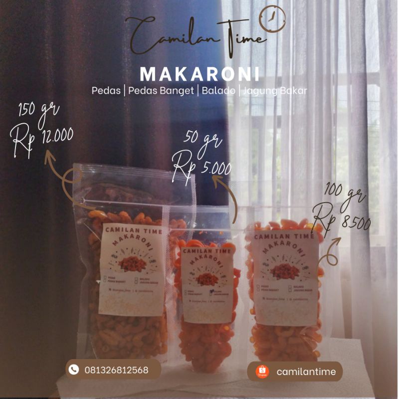 Jual Makaroni Bantet Pedas Balado Jagung Bakar Murah 100 Gr Shopee Indonesia