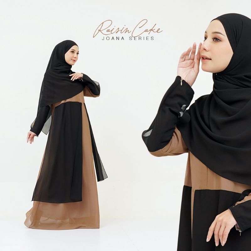 Preloved Jamise Syari Joana Series - Raisin by Jamise Syari