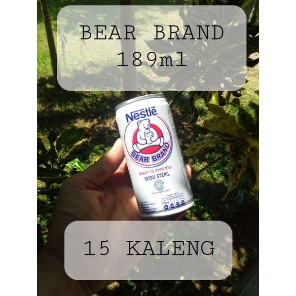 

BEAR BRAND 189ml 15 pcs
