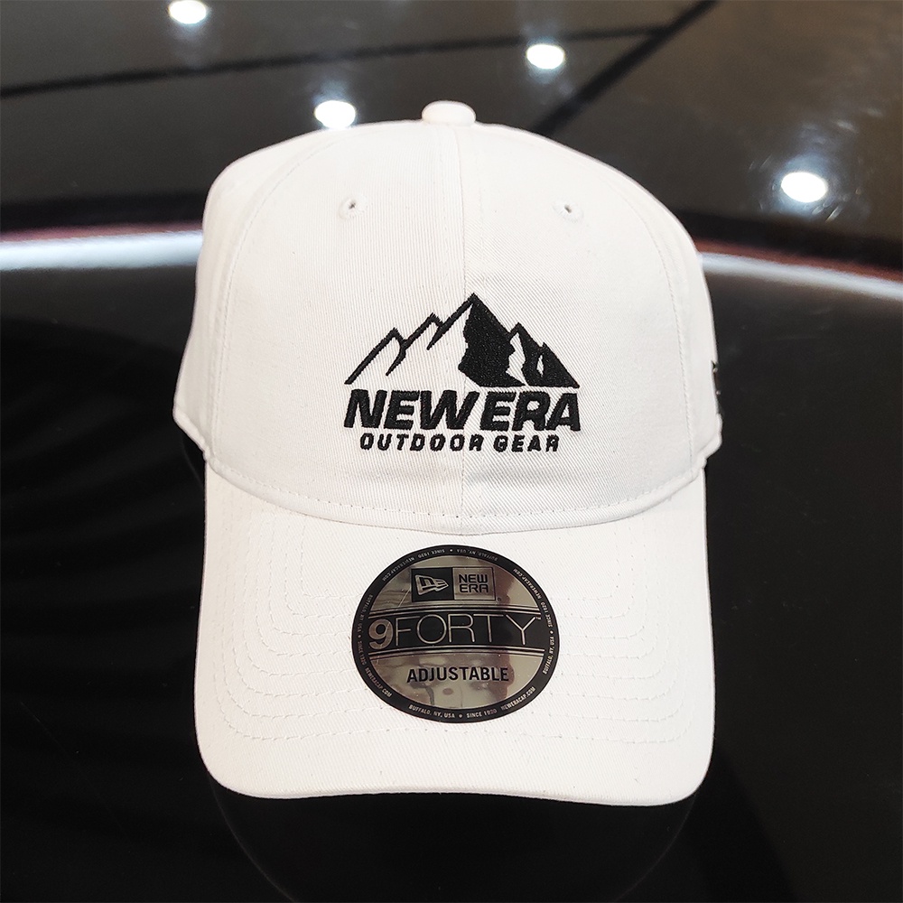 Topi NEW ERA 9FORTY Outdoor Basic Logo Cap White Original *BEST SELLER
