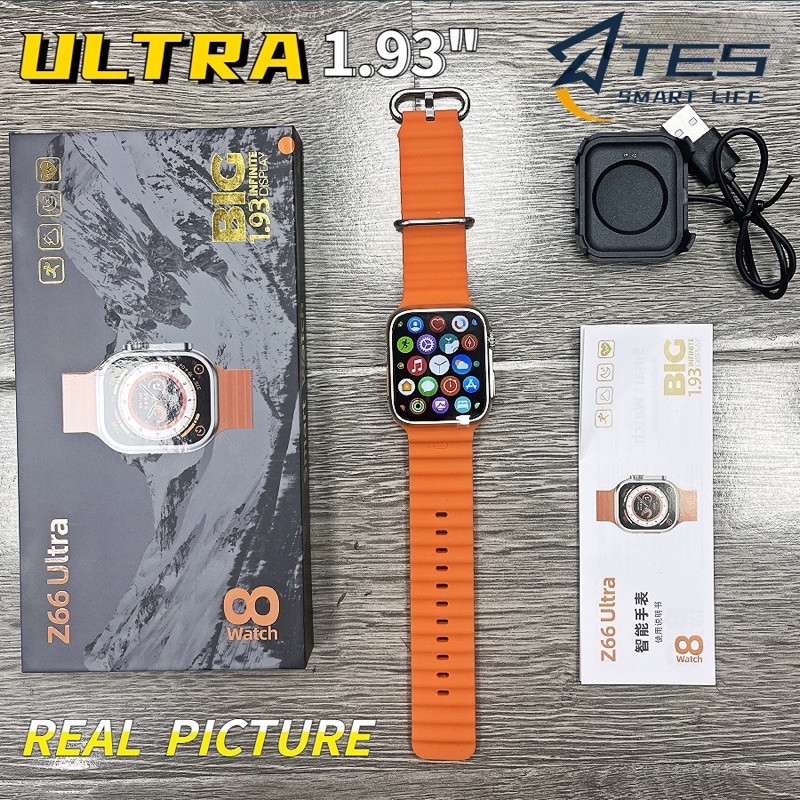 Smartwatch Z66 ULTRA Series 8 ULTRA FullScreen 1.93 inch Box Original I8 ULTRA