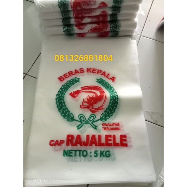 

Plastik kemasan beras 5kg raja lele