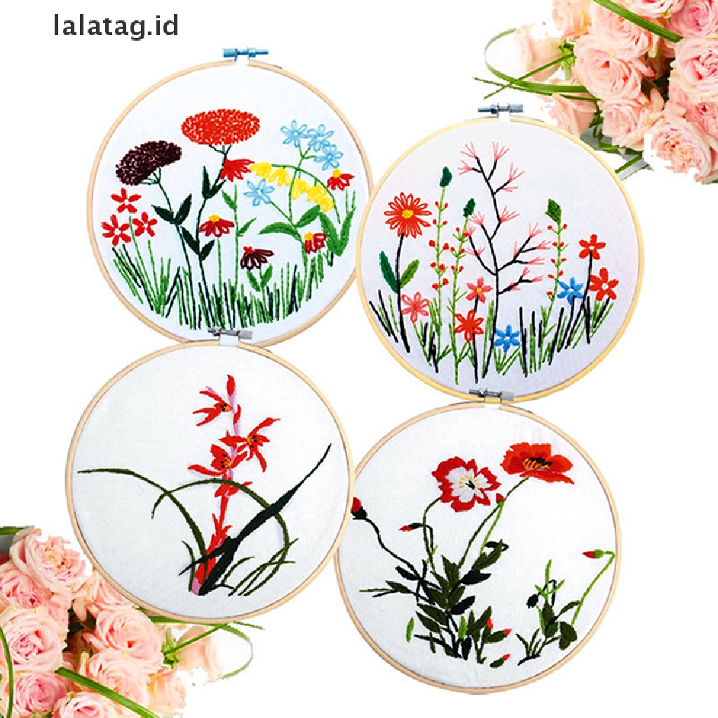 [lalatag] 10 cm Bingkai Bambu Bordir Hoop Ring DIY Cross Stitch Mesin Loop Jahit [ID]