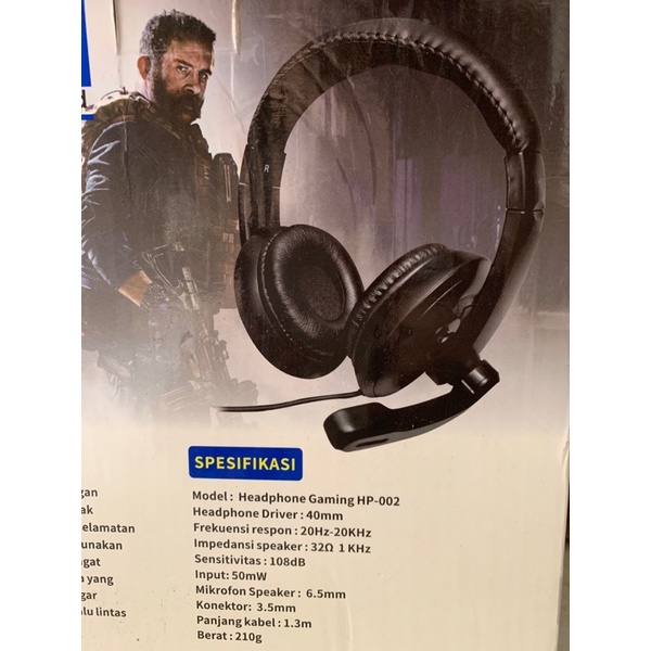 Headphone Gaming Hp-002 Wellcomm