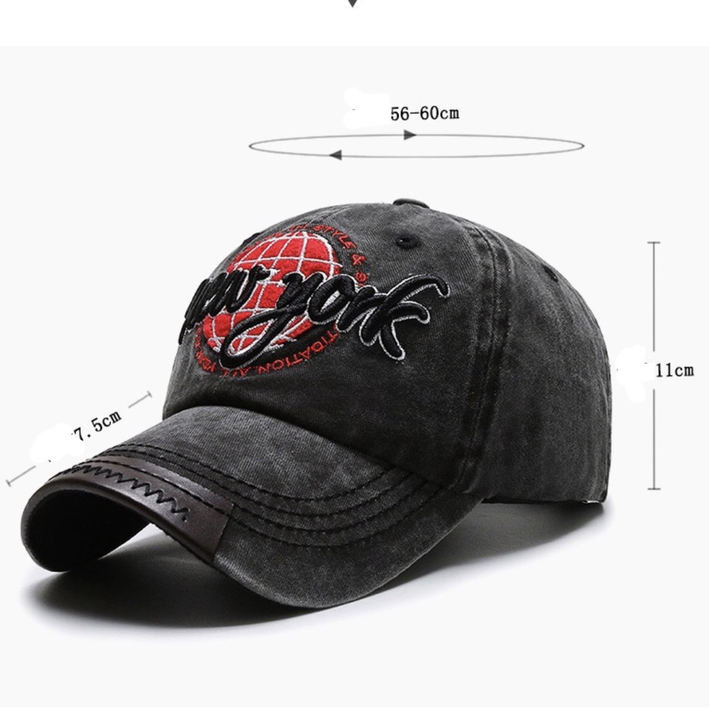 1001 IMPORT TOPI BASEBALL NEW YORK VINTAGE