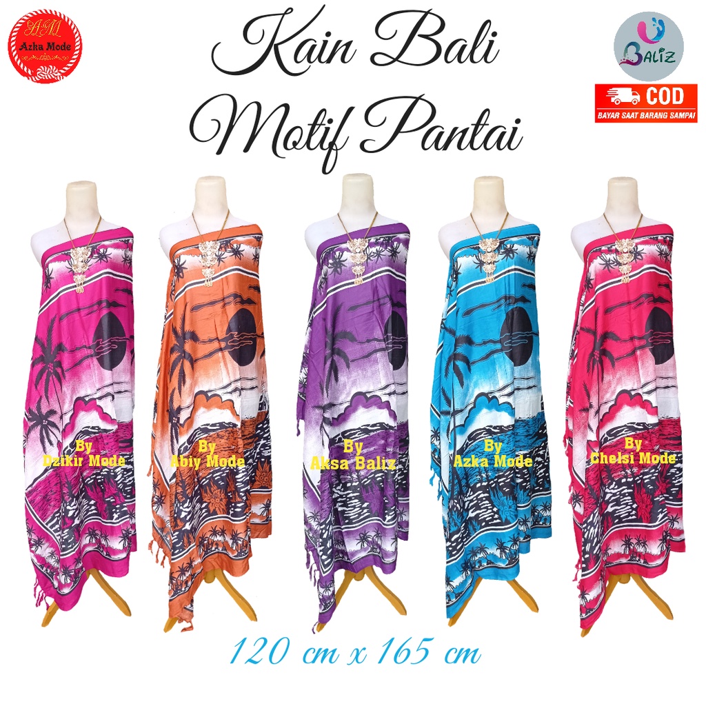 Kain Pantai Kain Bali Pantai - Kain Bali Motif New Pantai Cerah - Sarung Pantai SEMBILAN MODE - Sarung Bali - Kain Pantai - Kain Katun Jepang - Kain Untuk Hiasan Dinding - Kain Untuk Plafon Mobil Truk Dan Mobil 3/4 Lainnya