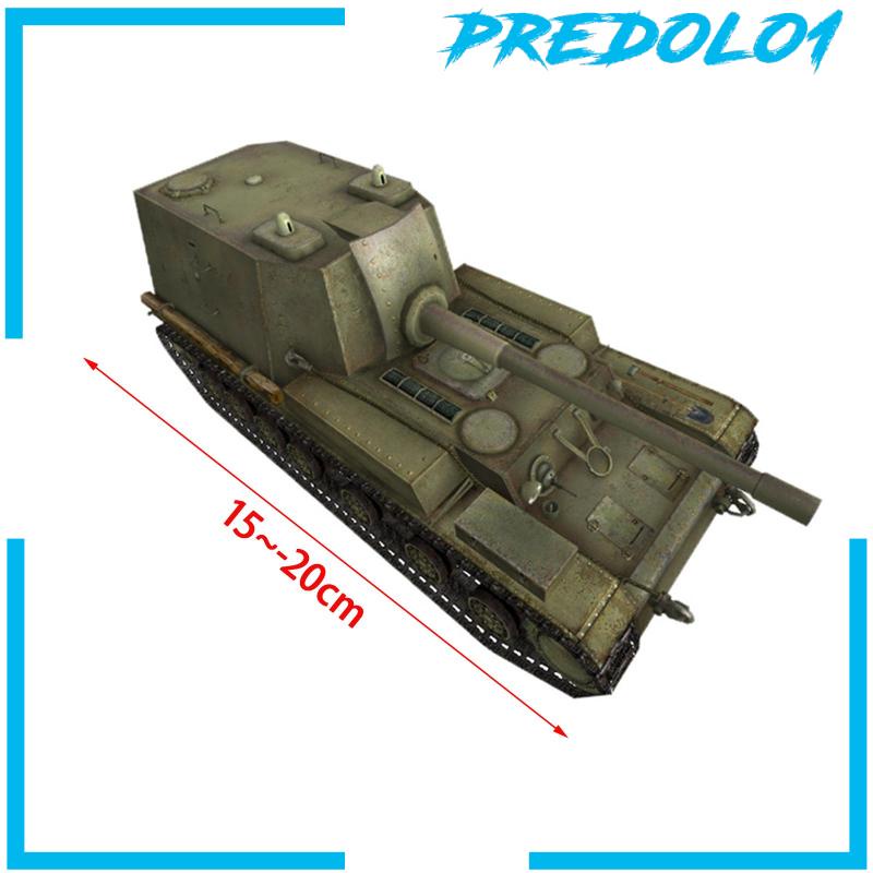 [Predolo1] Hadiah Puzzle Model Tank Kertas1:50 Rakit Koleksi Mainan Untuk Dewasa Anak