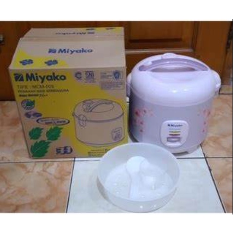 MIYAKO RICE COOKER / MAGIC COM MCM 509 / MCM-509 (1,8 L) GARANSI RESMI - 509 + PENGUKUS