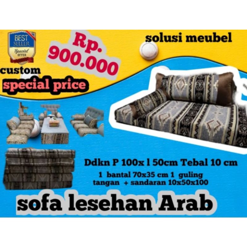 sofa lesehan arab