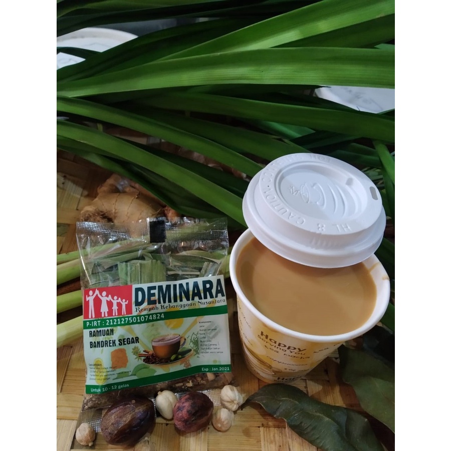 

Minuman Herbal Bandrek Instant Deminara 1 Sachet jadi 12 gelas