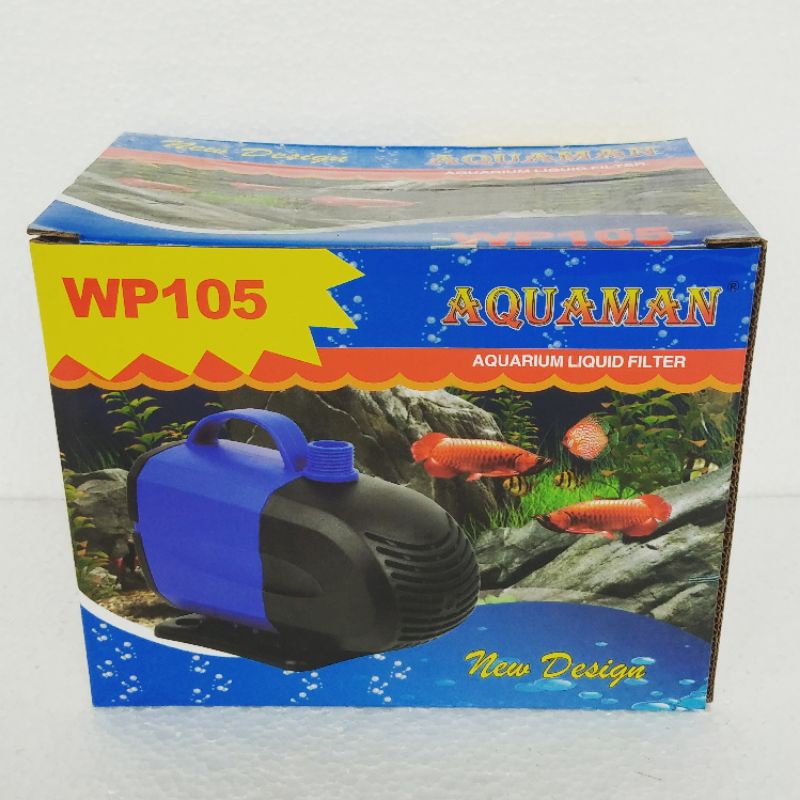 mesin pompa filter celup aquarium AQUAMAN WP 105 waterpump akuarium ph water pump kolam hidroponik submersible