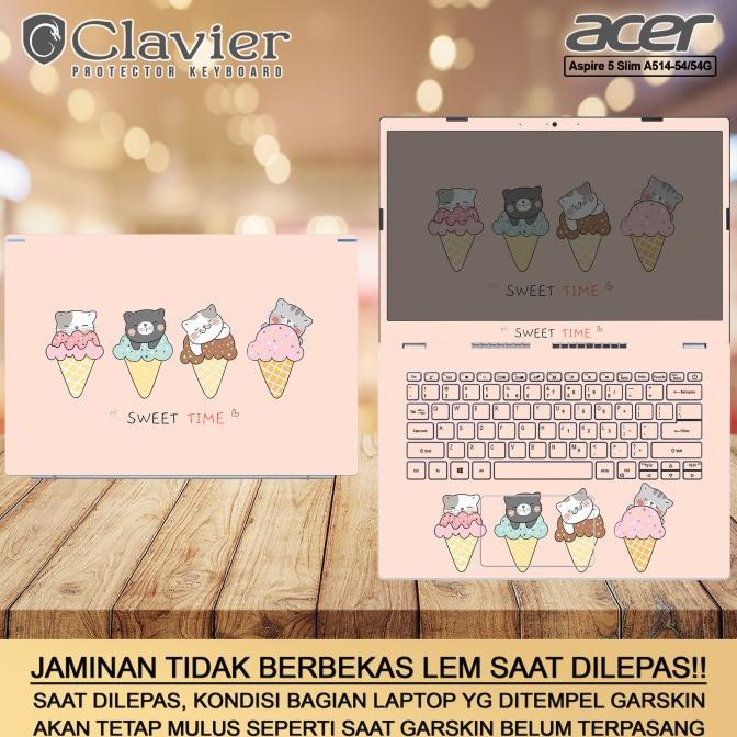 Cover Garskin Laptop Acer Aspire 5 Slim A514-54-52UP 54G-38DF Karbon