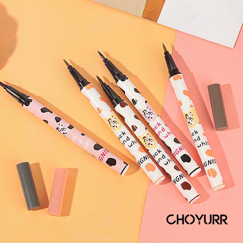 【COD】Eyeliner Pen Liquid No-Smudge Waterproof Long-lasting Silkworm Eyeliner Beauty Makeup Korean Original Import-CH