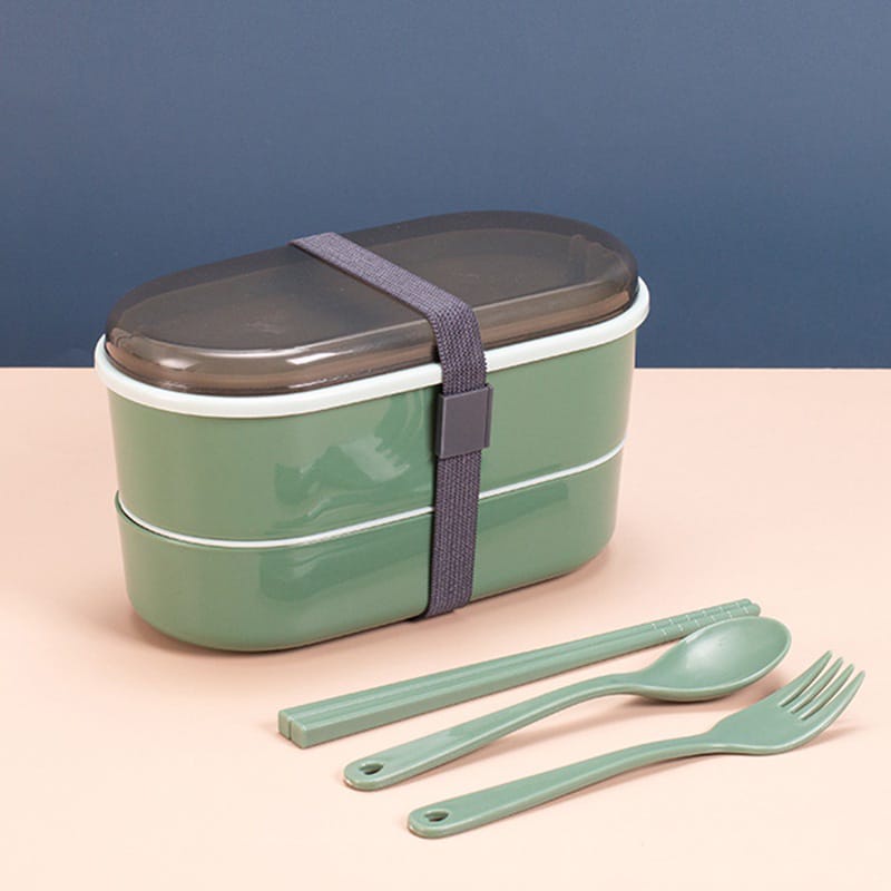 [JUALSEMUA18](KTM.01) MAKAN 2 TINGKAT DENGAN HANDLE TANGAN  / LUNCCHBOX WITH HANDLE / IMPORT