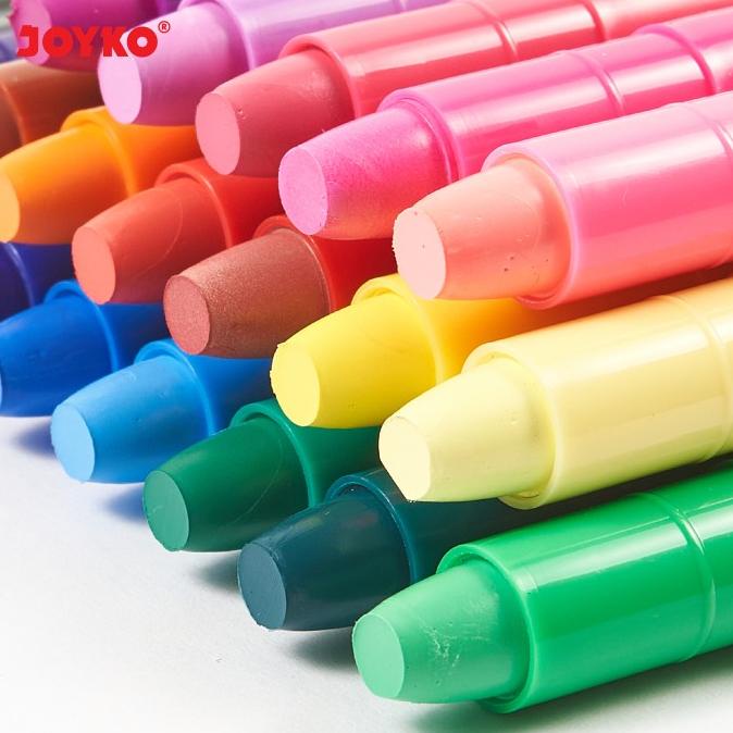 

Joyko 24 Silky Crayon / Krayon Halus SLC-A-24