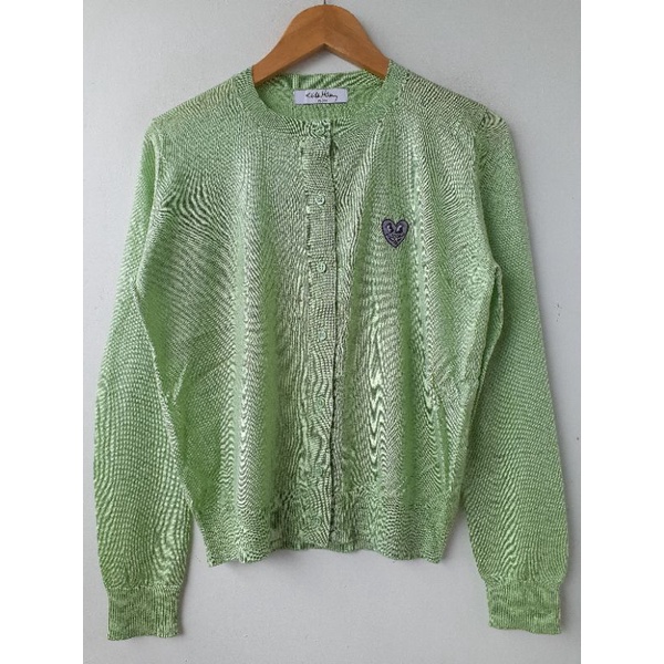 keith haring cardigan love patch