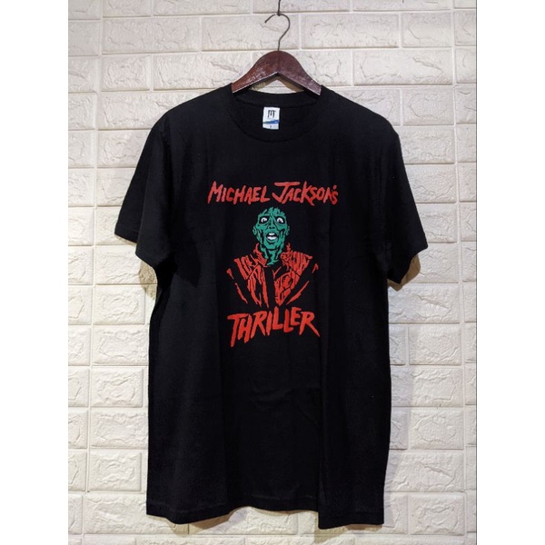 KAOS MUSIK MICHAEL JACKSON'S BUILT UP TAG MERCH CONS