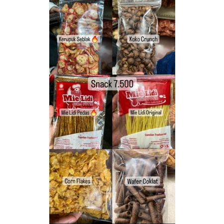 

Aneka Snack Serba 7.500 | Cemilan Murah | Snack Kiloan