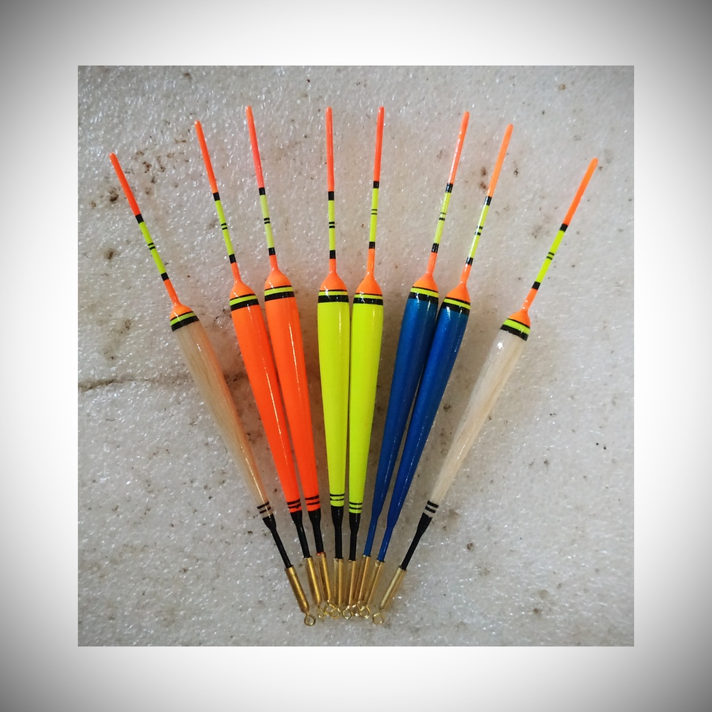 Pelampung pancing ukuran kecil anti badai panjang 10cm